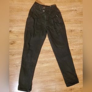 Vintage 90's Rocky Mountain Western Jeans black denim size 26/3